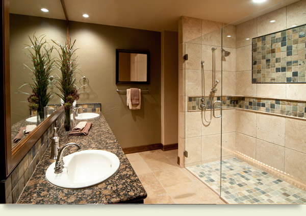 Дизайн ванной комнаты. Пример с фото