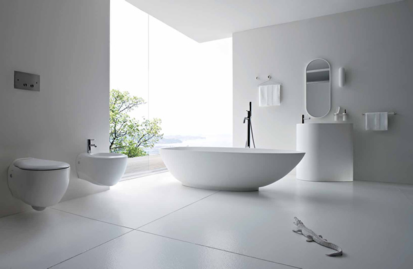 Дизайн ванной комнаты. Пример с фото