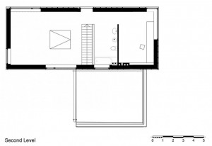 План расположения комнат, проект коттеджа на одну семью