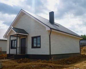 Проект дома из сборных утепленных бетонных панелей